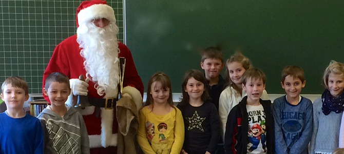 Der Heilige Nikolaus zu Gast in der Flexiblen Eingangsstufe