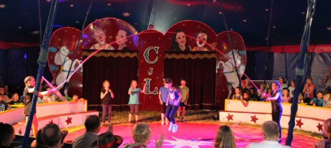 Zwei Tage Schul-Zirkus-Fest in Weidhausen