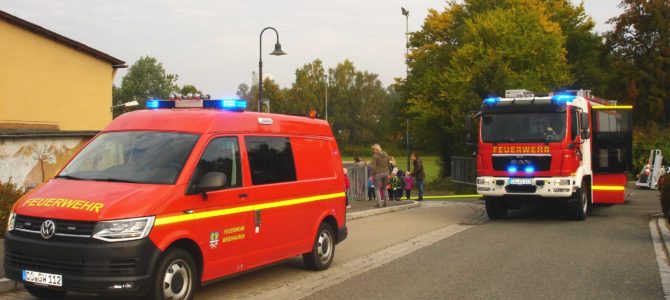 Feueralarm mit Einsatz der Feuerwehr