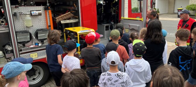 Besuch bei der Feuerwehr